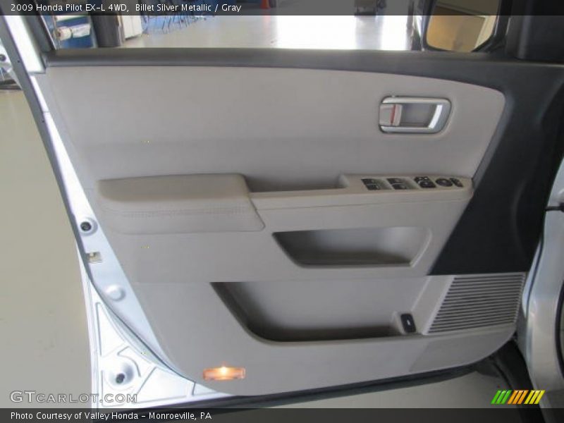 Billet Silver Metallic / Gray 2009 Honda Pilot EX-L 4WD