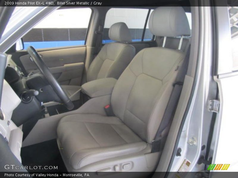 Billet Silver Metallic / Gray 2009 Honda Pilot EX-L 4WD