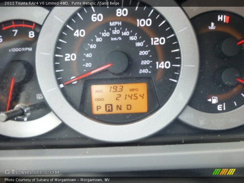 Pyrite Metallic / Sand Beige 2011 Toyota RAV4 V6 Limited 4WD