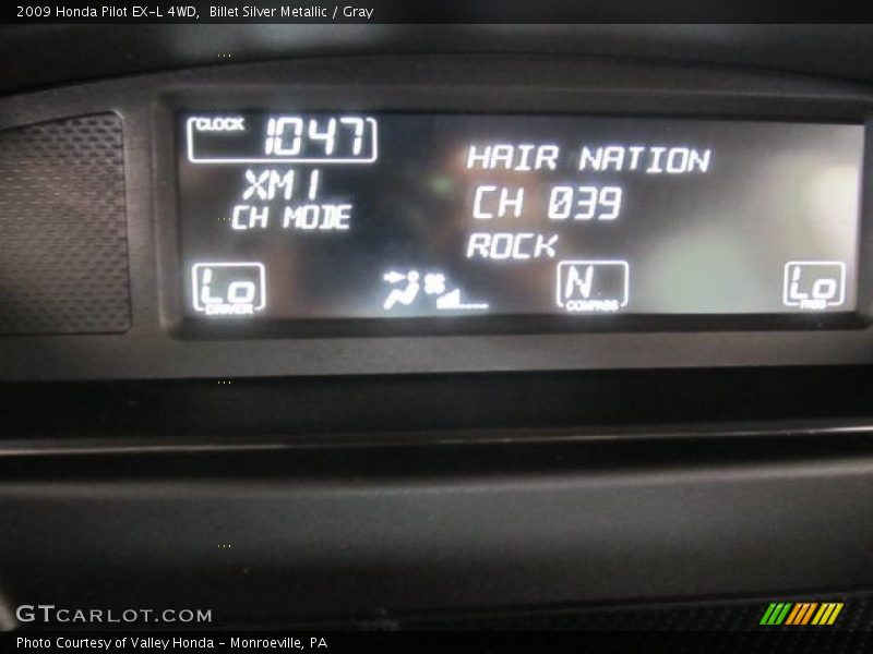 Billet Silver Metallic / Gray 2009 Honda Pilot EX-L 4WD