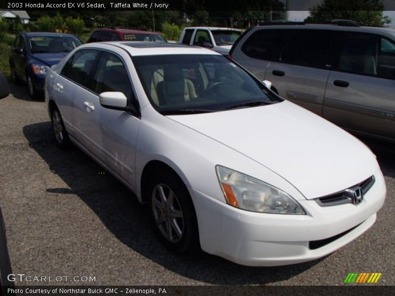 Taffeta White / Ivory 2003 Honda Accord EX V6 Sedan