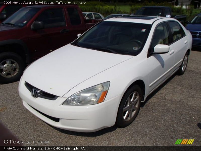 Taffeta White / Ivory 2003 Honda Accord EX V6 Sedan