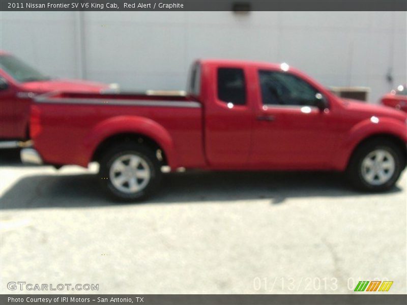 Red Alert / Graphite 2011 Nissan Frontier SV V6 King Cab