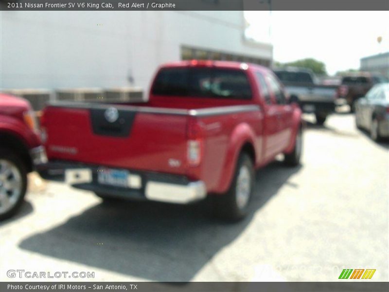 Red Alert / Graphite 2011 Nissan Frontier SV V6 King Cab