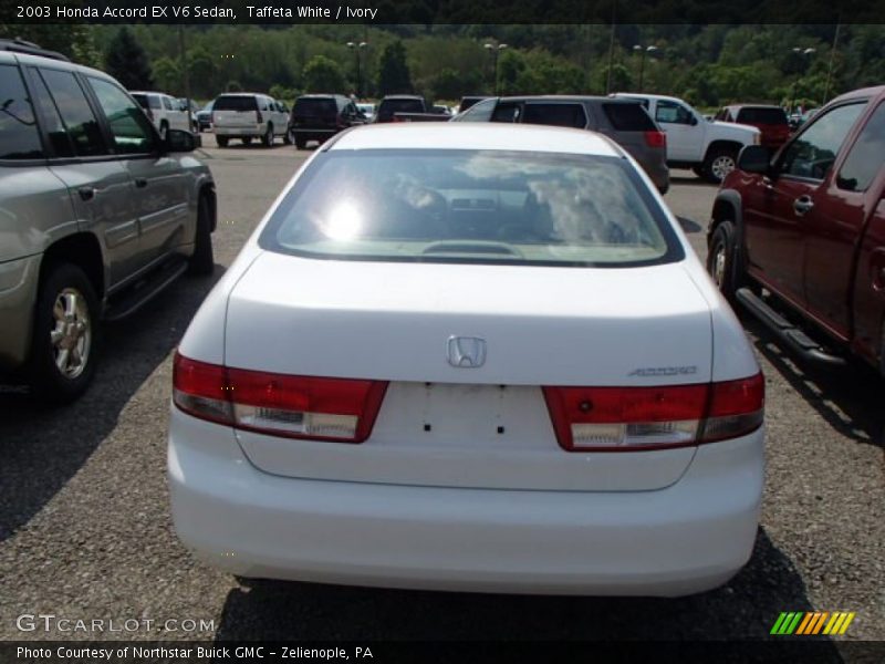 Taffeta White / Ivory 2003 Honda Accord EX V6 Sedan