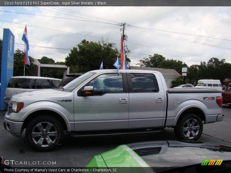 Ingot Silver Metallic / Black 2010 Ford F150 FX2 SuperCrew