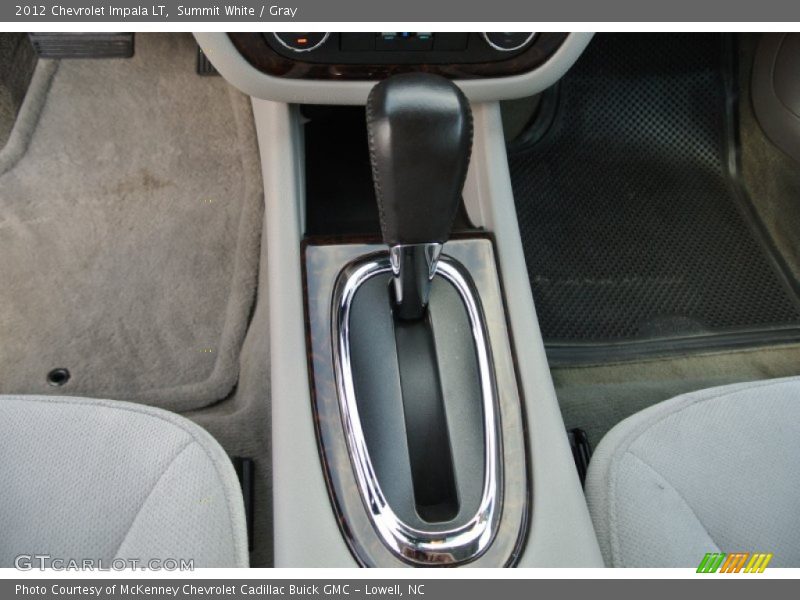 Summit White / Gray 2012 Chevrolet Impala LT