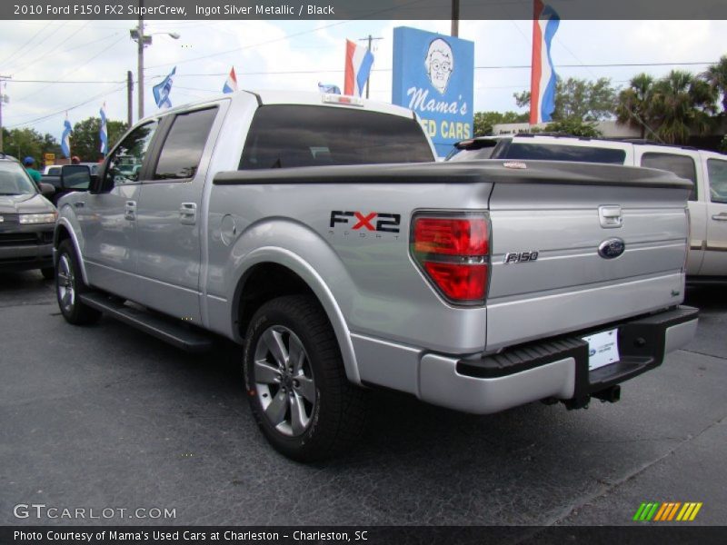 Ingot Silver Metallic / Black 2010 Ford F150 FX2 SuperCrew