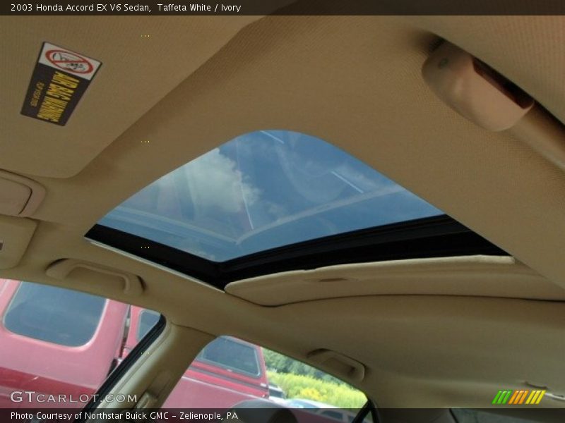 Taffeta White / Ivory 2003 Honda Accord EX V6 Sedan