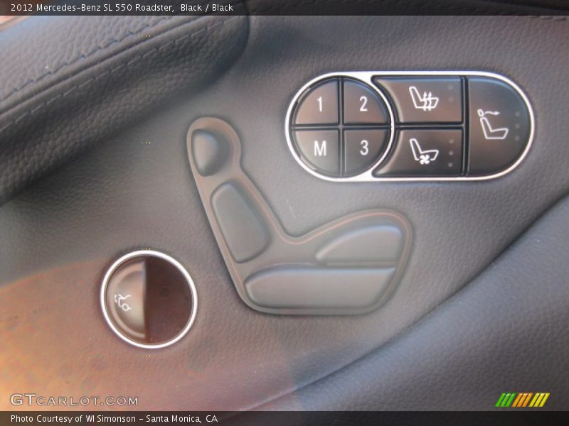 Black / Black 2012 Mercedes-Benz SL 550 Roadster