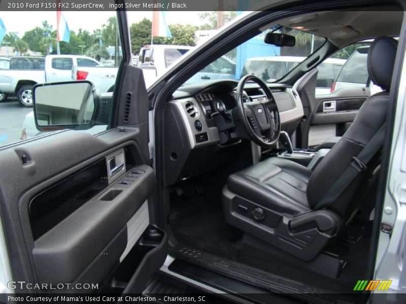Ingot Silver Metallic / Black 2010 Ford F150 FX2 SuperCrew