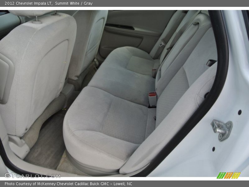 Summit White / Gray 2012 Chevrolet Impala LT