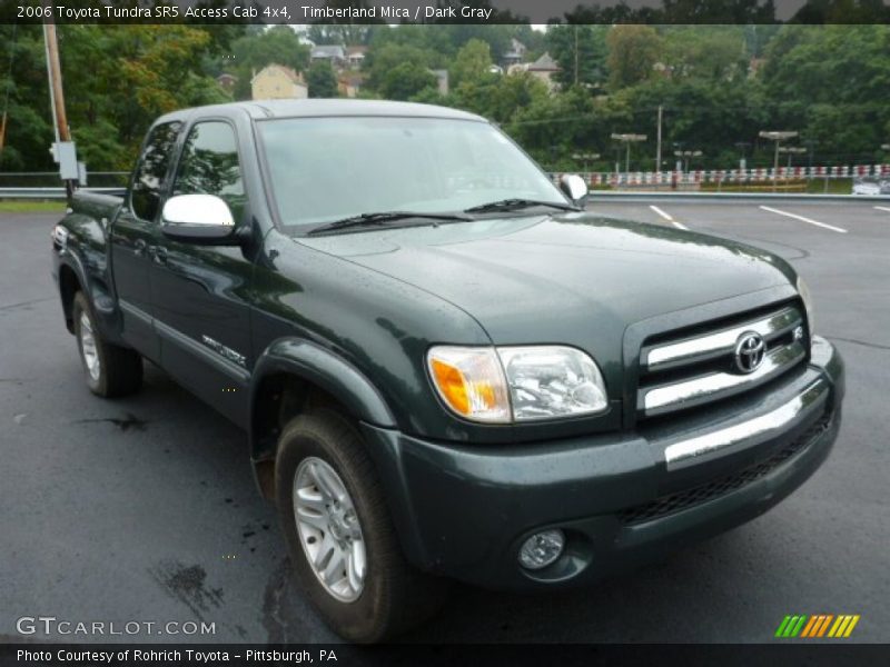 Timberland Mica / Dark Gray 2006 Toyota Tundra SR5 Access Cab 4x4