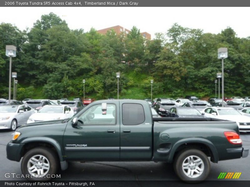 Timberland Mica / Dark Gray 2006 Toyota Tundra SR5 Access Cab 4x4