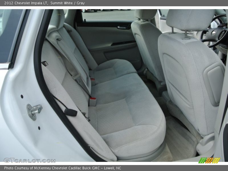 Summit White / Gray 2012 Chevrolet Impala LT
