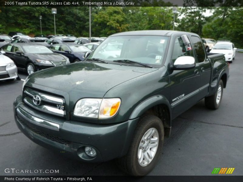 Timberland Mica / Dark Gray 2006 Toyota Tundra SR5 Access Cab 4x4
