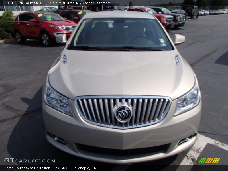 Gold Mist Metallic / Cocoa/Cashmere 2011 Buick LaCrosse CXL