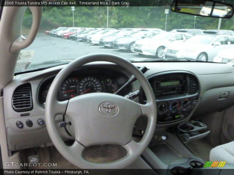 Timberland Mica / Dark Gray 2006 Toyota Tundra SR5 Access Cab 4x4