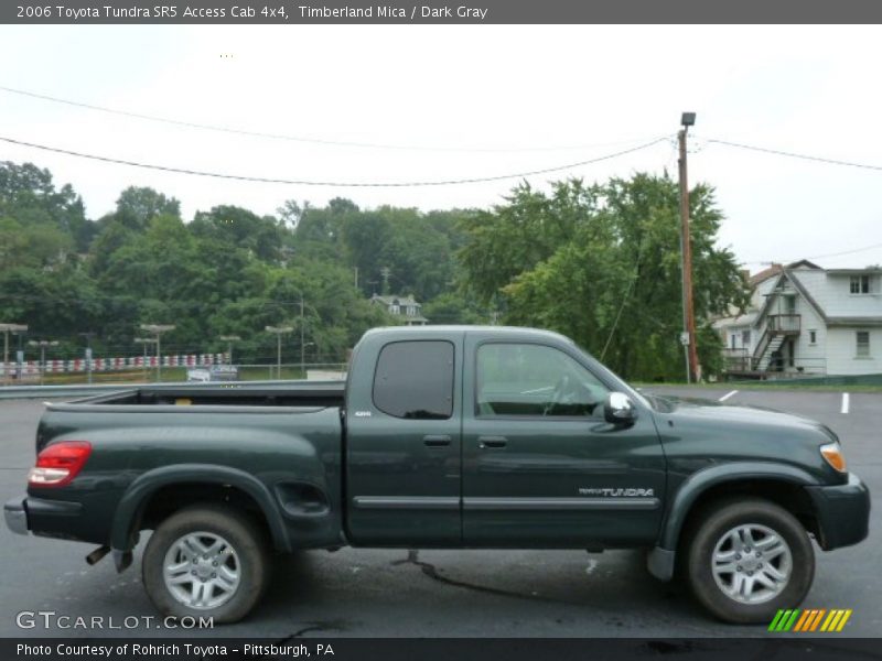 Timberland Mica / Dark Gray 2006 Toyota Tundra SR5 Access Cab 4x4
