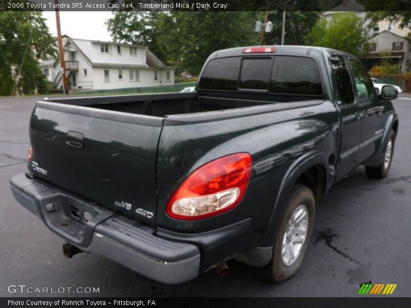 Timberland Mica / Dark Gray 2006 Toyota Tundra SR5 Access Cab 4x4