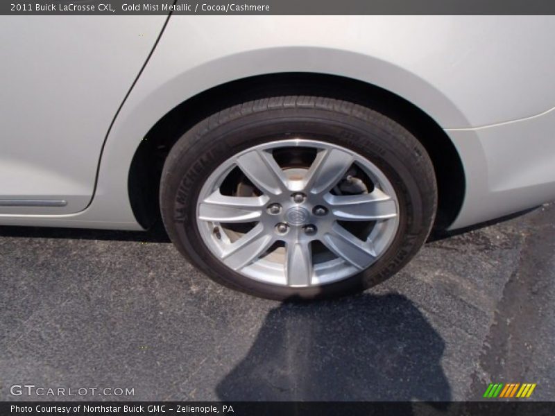 Gold Mist Metallic / Cocoa/Cashmere 2011 Buick LaCrosse CXL