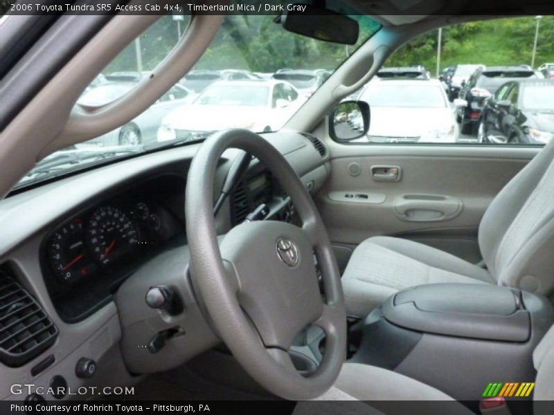 Timberland Mica / Dark Gray 2006 Toyota Tundra SR5 Access Cab 4x4