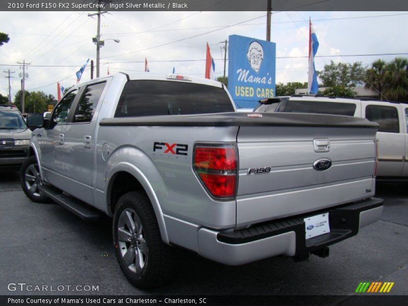 Ingot Silver Metallic / Black 2010 Ford F150 FX2 SuperCrew