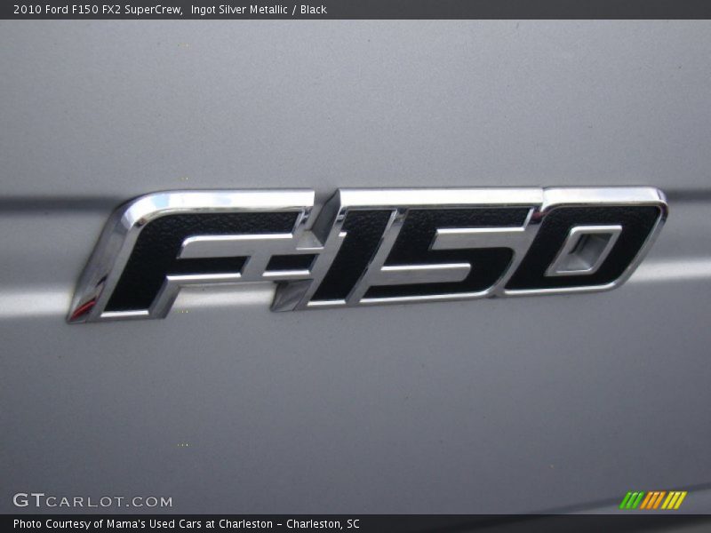 Ingot Silver Metallic / Black 2010 Ford F150 FX2 SuperCrew