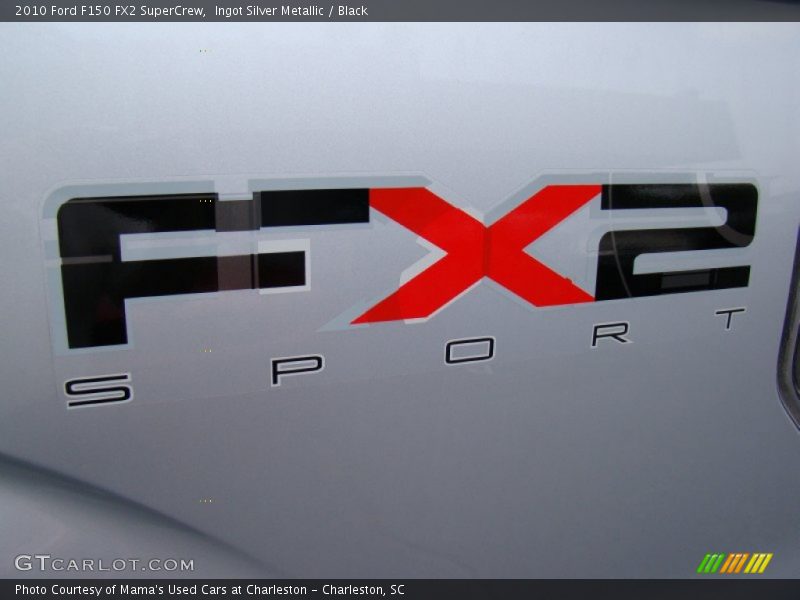 Ingot Silver Metallic / Black 2010 Ford F150 FX2 SuperCrew