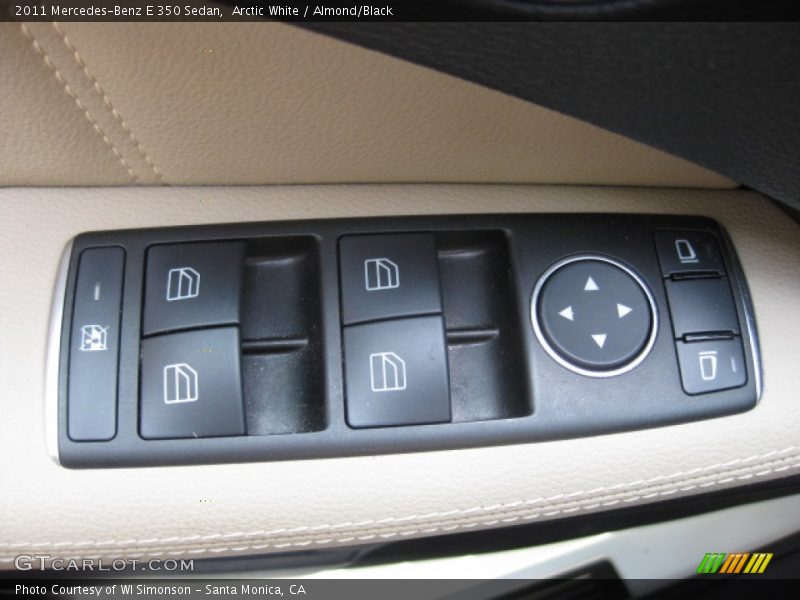 Arctic White / Almond/Black 2011 Mercedes-Benz E 350 Sedan