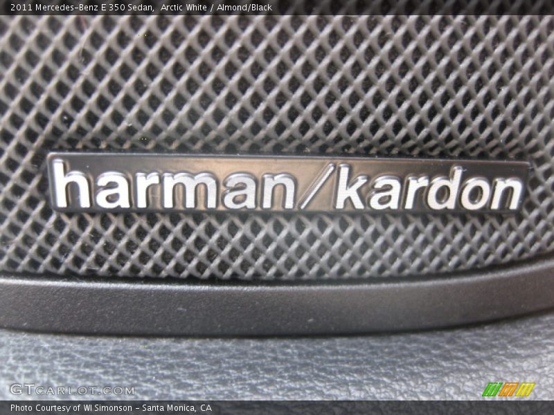 Arctic White / Almond/Black 2011 Mercedes-Benz E 350 Sedan