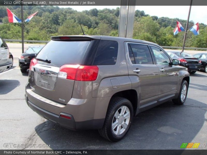 Mocha Steel Metallic / Jet Black 2012 GMC Terrain SLE AWD