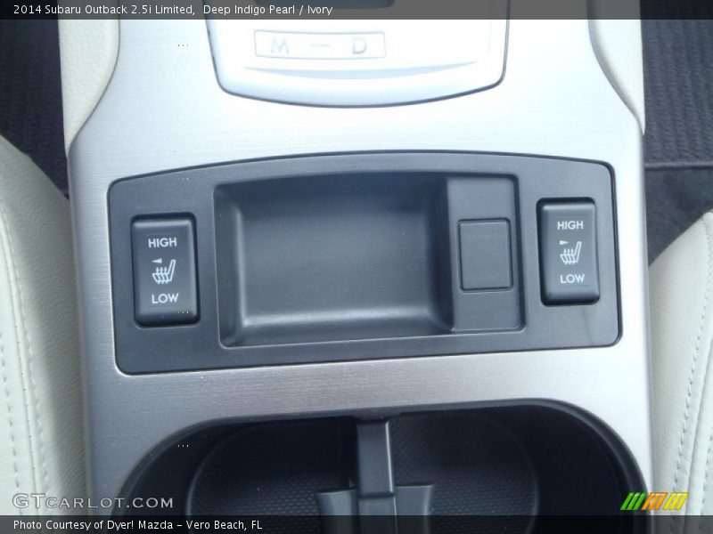 Deep Indigo Pearl / Ivory 2014 Subaru Outback 2.5i Limited