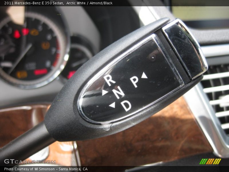 Arctic White / Almond/Black 2011 Mercedes-Benz E 350 Sedan