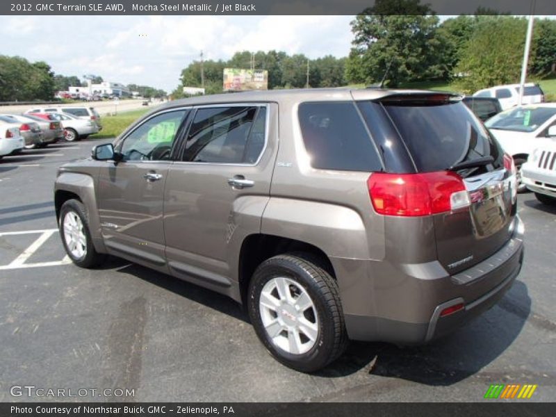 Mocha Steel Metallic / Jet Black 2012 GMC Terrain SLE AWD