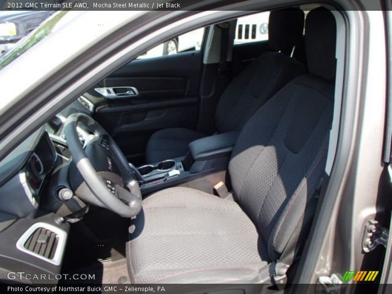 Mocha Steel Metallic / Jet Black 2012 GMC Terrain SLE AWD