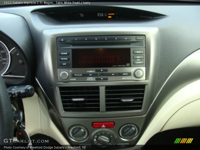 Satin White Pearl / Ivory 2011 Subaru Impreza 2.5i Wagon
