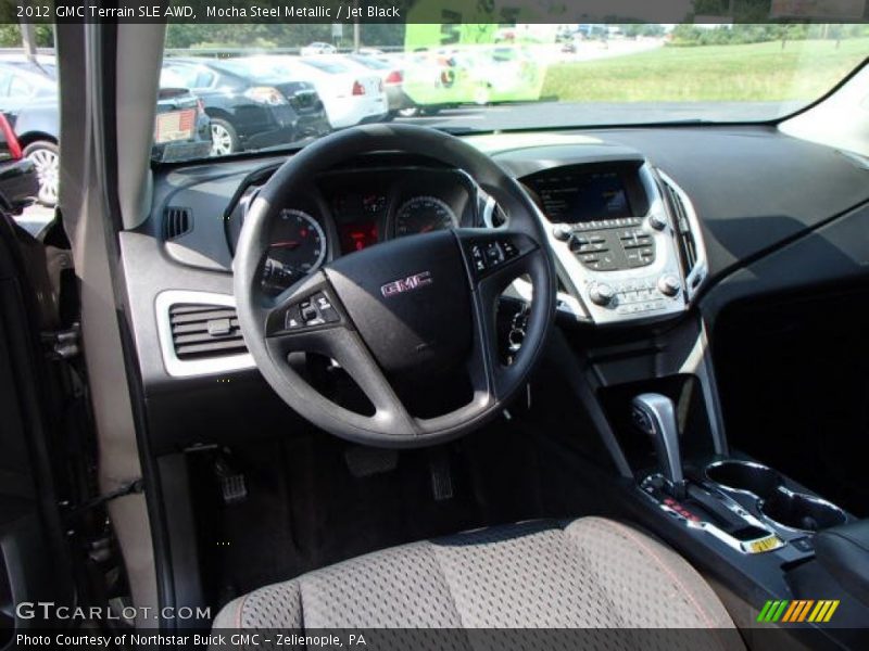 Mocha Steel Metallic / Jet Black 2012 GMC Terrain SLE AWD