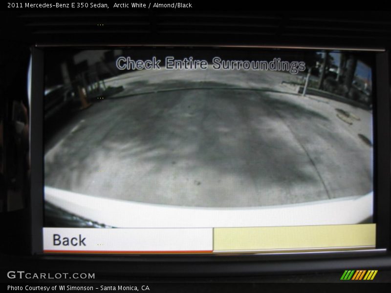 Arctic White / Almond/Black 2011 Mercedes-Benz E 350 Sedan
