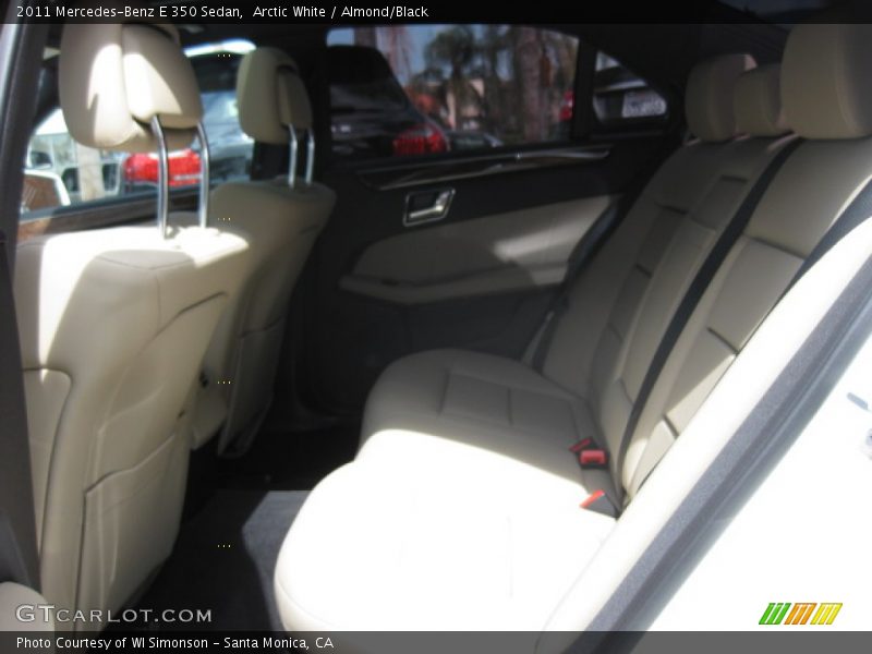 Arctic White / Almond/Black 2011 Mercedes-Benz E 350 Sedan