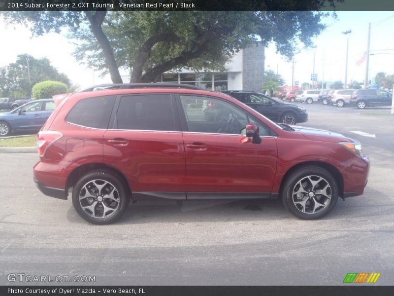 Venetian Red Pearl / Black 2014 Subaru Forester 2.0XT Touring