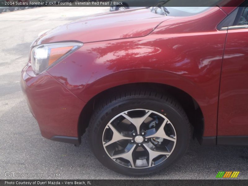 Venetian Red Pearl / Black 2014 Subaru Forester 2.0XT Touring
