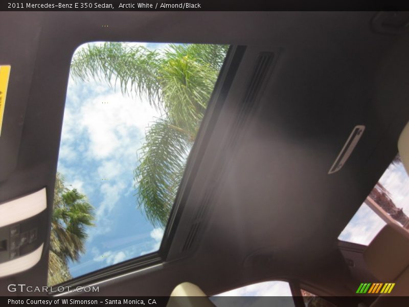 Arctic White / Almond/Black 2011 Mercedes-Benz E 350 Sedan