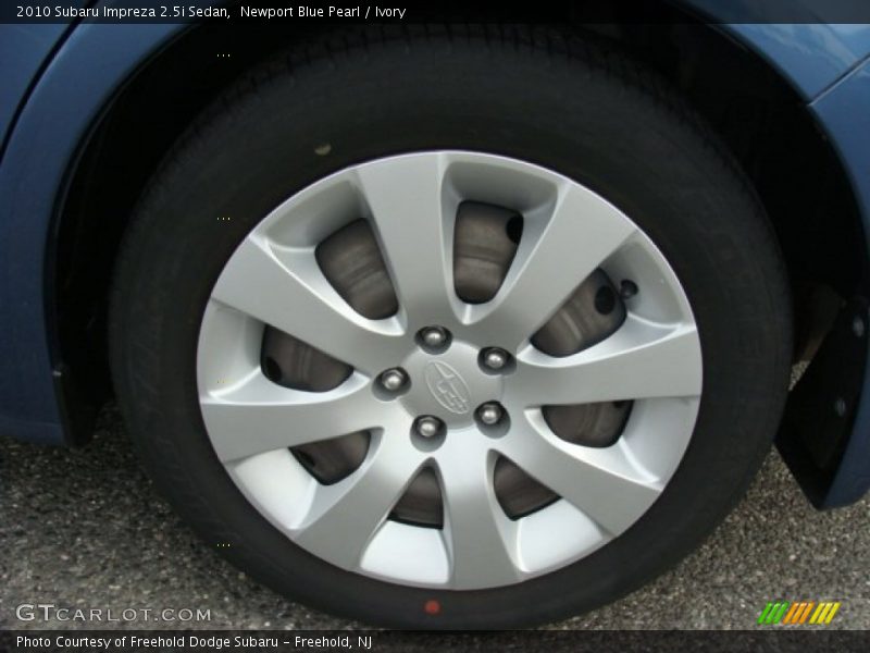 Newport Blue Pearl / Ivory 2010 Subaru Impreza 2.5i Sedan