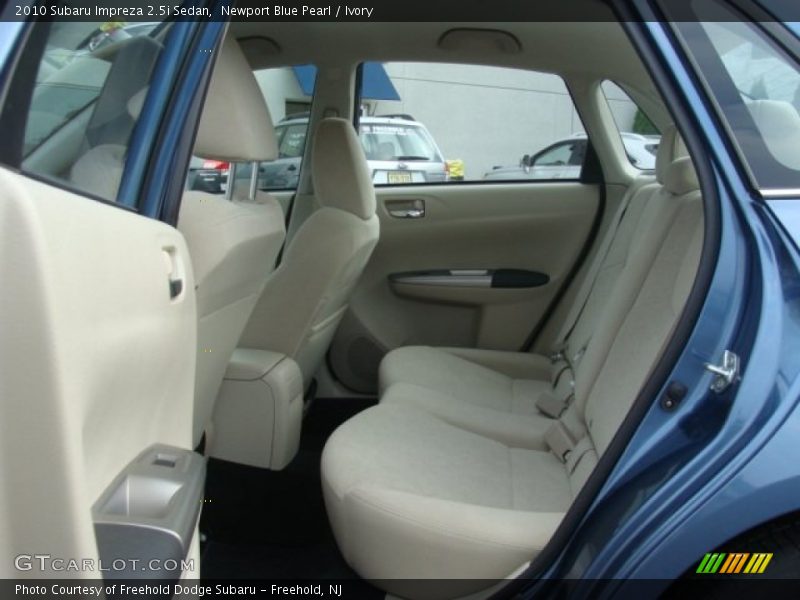Newport Blue Pearl / Ivory 2010 Subaru Impreza 2.5i Sedan
