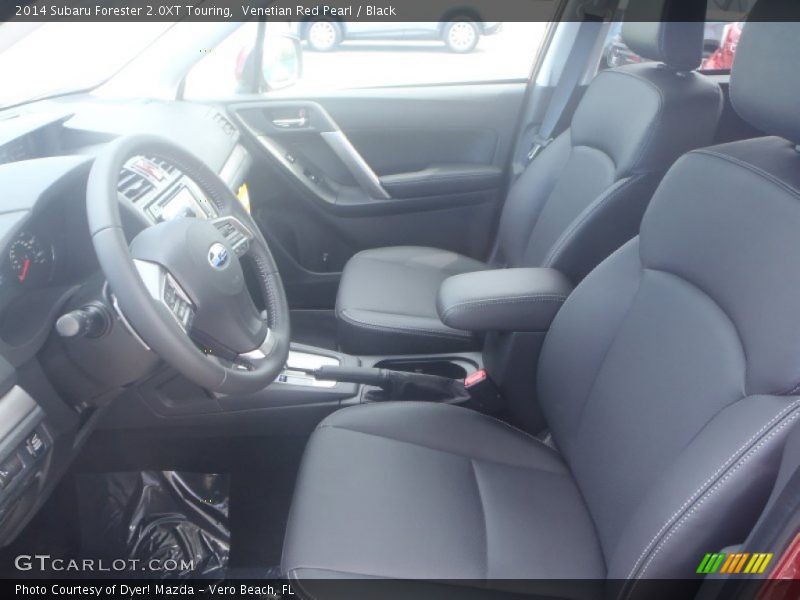 Venetian Red Pearl / Black 2014 Subaru Forester 2.0XT Touring