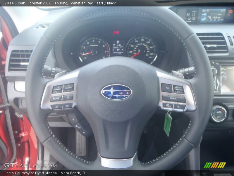 Venetian Red Pearl / Black 2014 Subaru Forester 2.0XT Touring