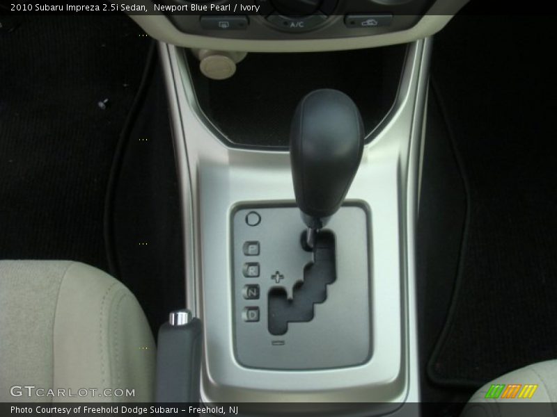 Newport Blue Pearl / Ivory 2010 Subaru Impreza 2.5i Sedan