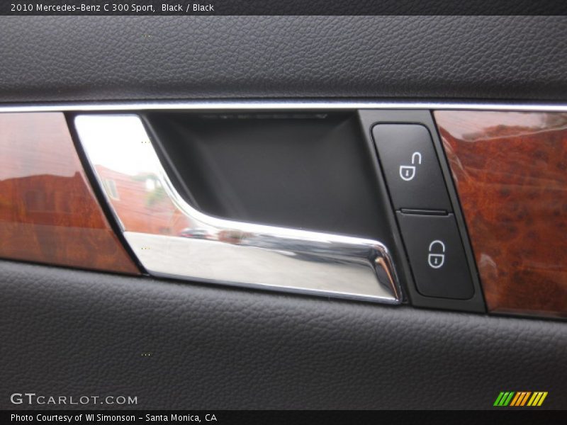 Black / Black 2010 Mercedes-Benz C 300 Sport