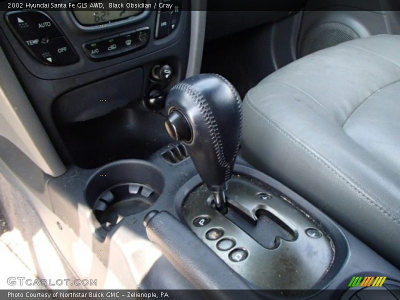 Black Obsidian / Gray 2002 Hyundai Santa Fe GLS AWD